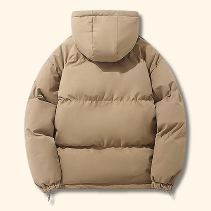 Hooded Winter Puffer Jacket | Revangiol