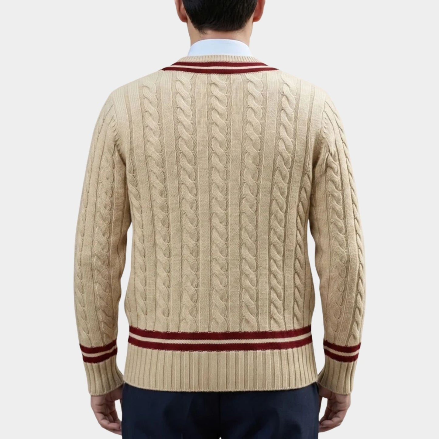 Classic Cable Knit Sweater | Revangiol