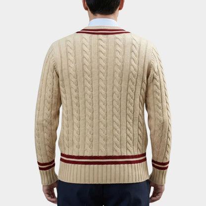 Classic Cable Knit Sweater | Revangiol