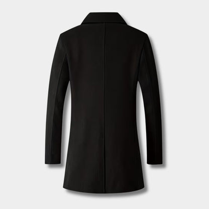 Vintage Double-Breasted Pea Coat | Revangiol