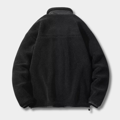 Warm Zip-Up Fleece Jacket | Revangiol