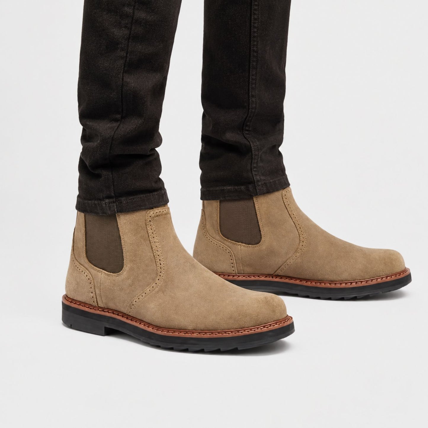 Heritage Suede Chelsea Boots | Revangiol