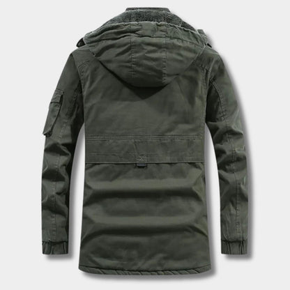 Hooded Utility Winter Jacket | Revangiol