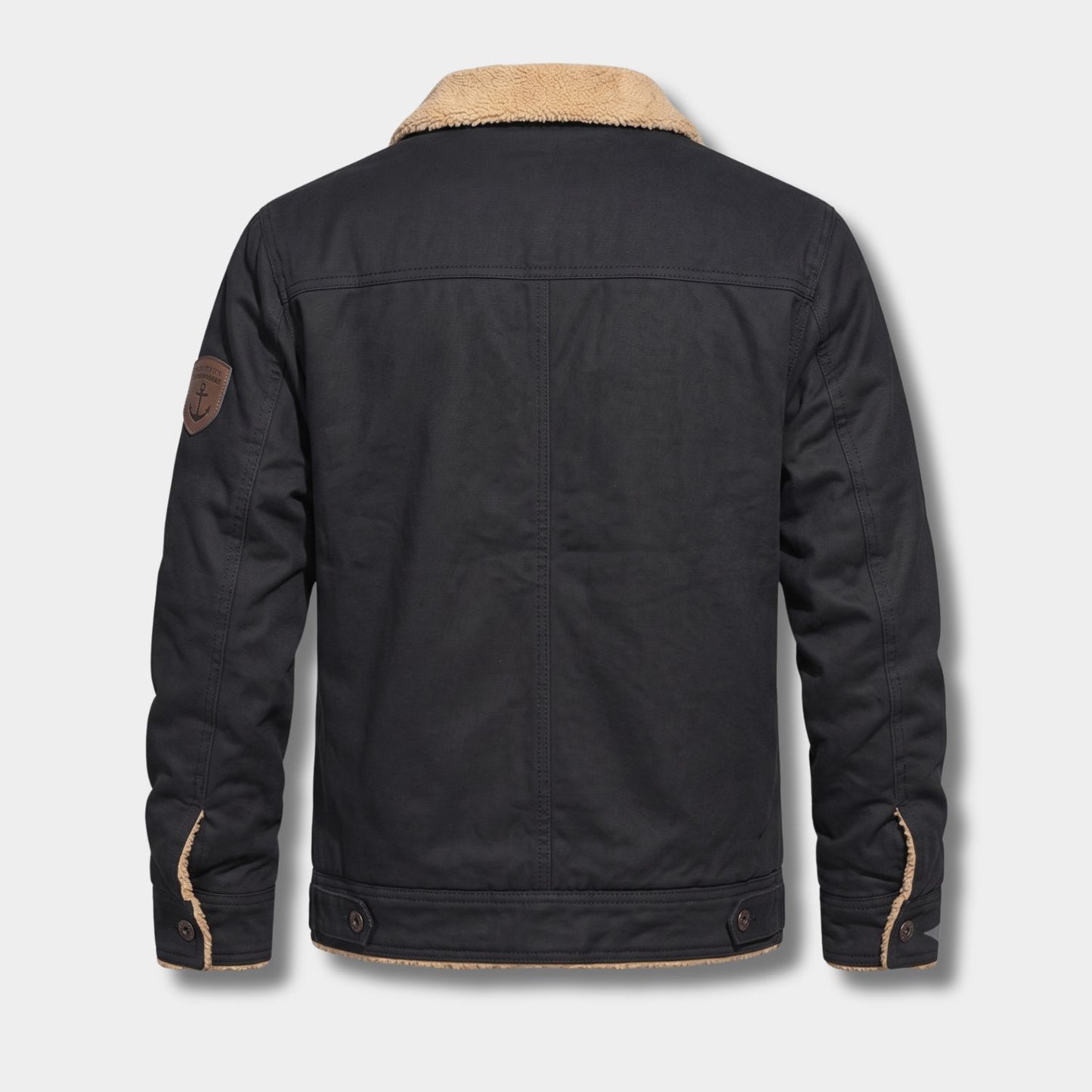 Fleece Lined Pilot Aviator Jacket | Revangiol