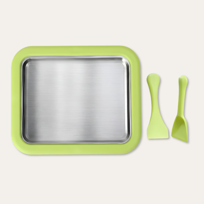 Compact Stainless Steel Ice Cream Roll Plate | Revangiol