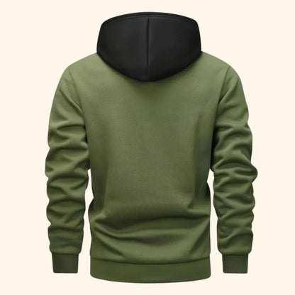 Color Block Pullover Hoodie | Revangiol