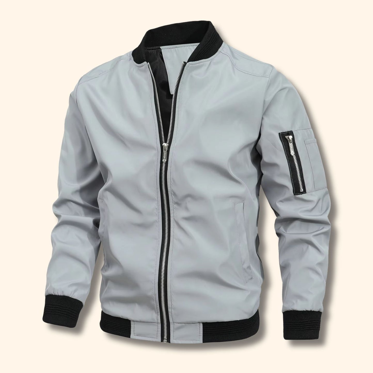 Classic Utility Bomber Jacket | Revangiol