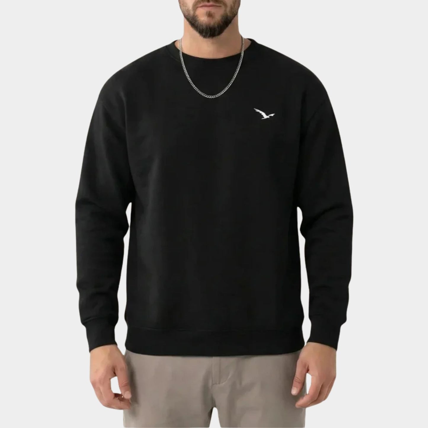 Modern Crew Neck Sweater | Revangiol