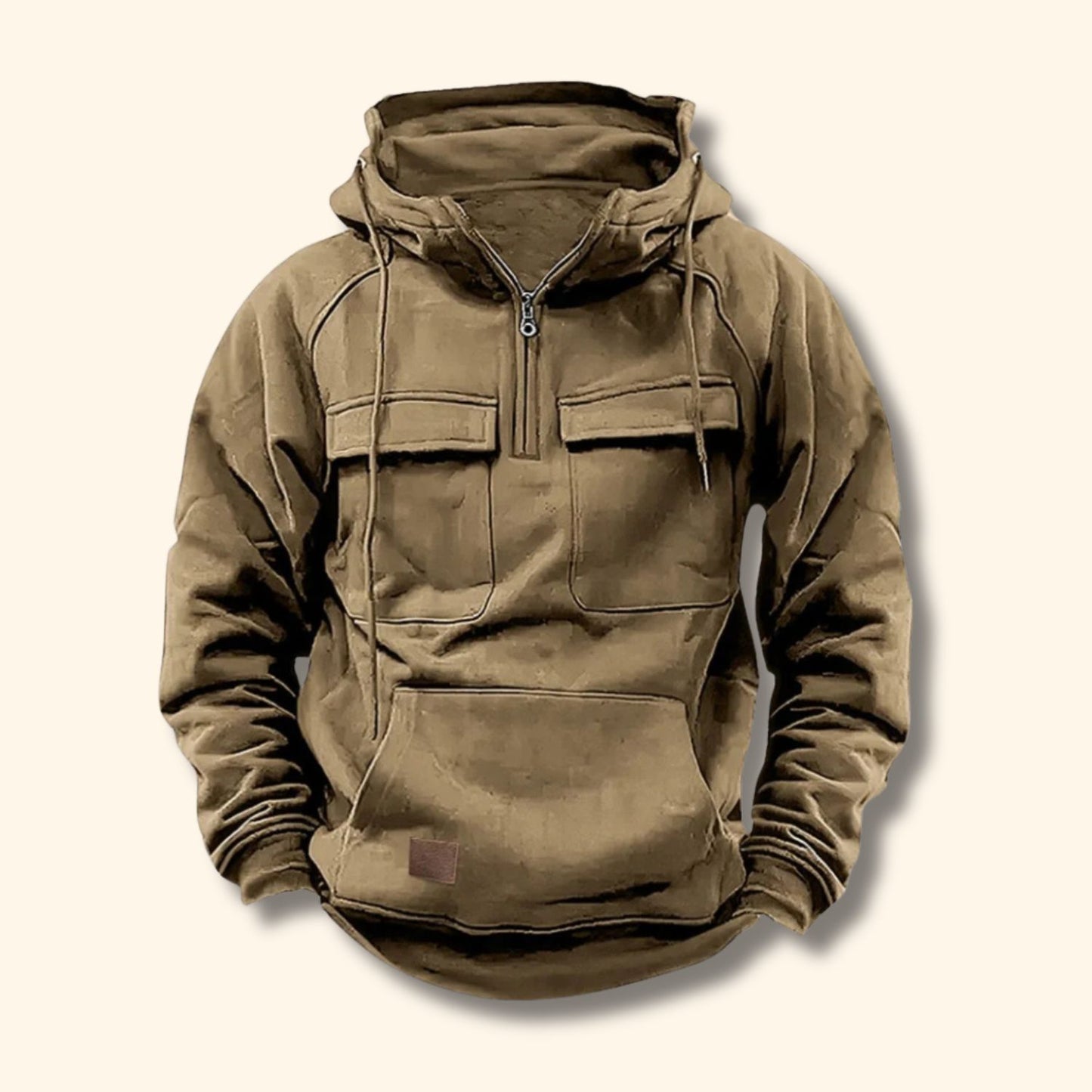 Fleece Utility Winter Hoodie | Revangiol