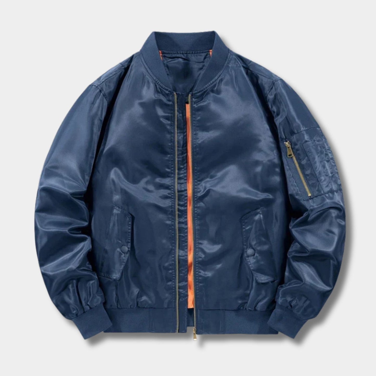 Classic Utility Bomber Jacket | Revangiol