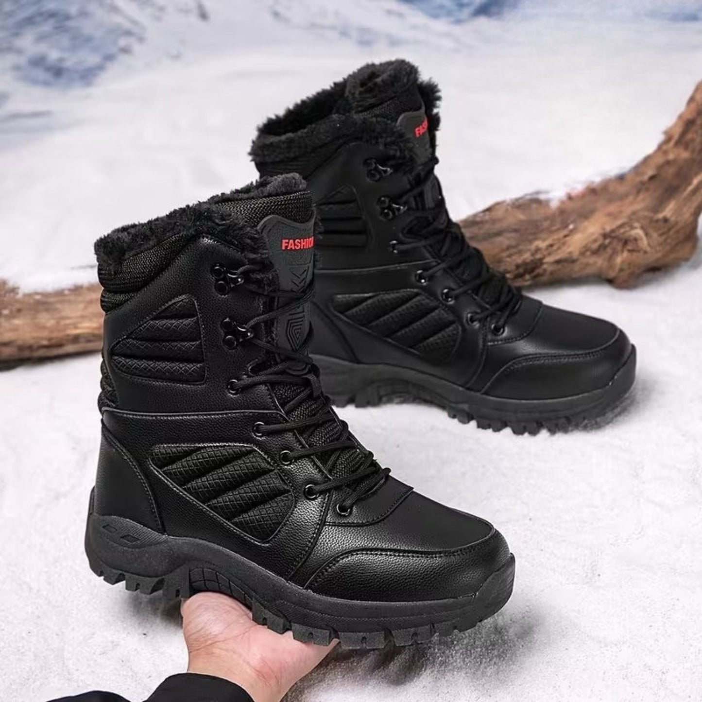 Insulated Hiking Snow Boots | Revangiol