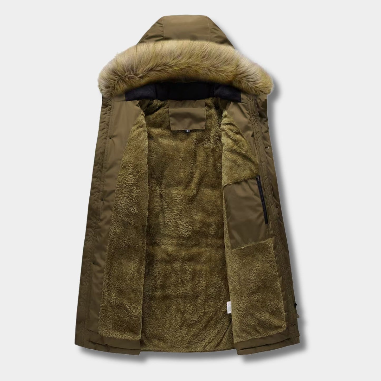 Fur Hood Padded Ski Coat | Revangiol