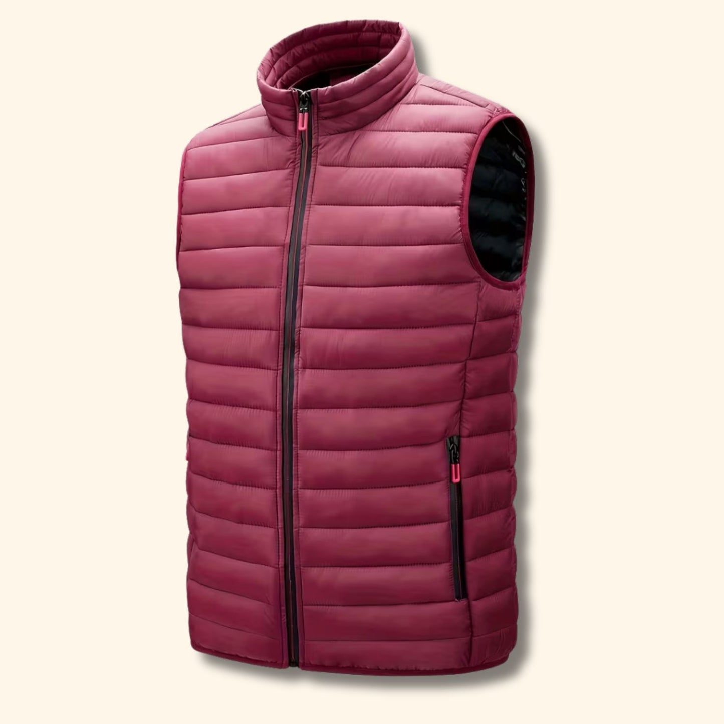 Lightweight Zip Puffer Vest | Revangiol
