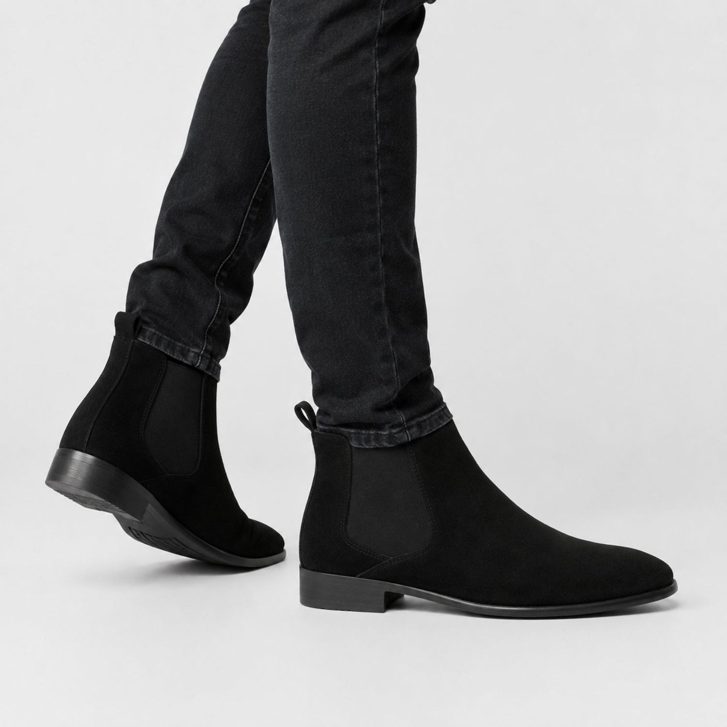 Premium Suede Chelsea Boots | Revangiol