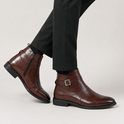 Buckle Chelsea Boots | Revangiol