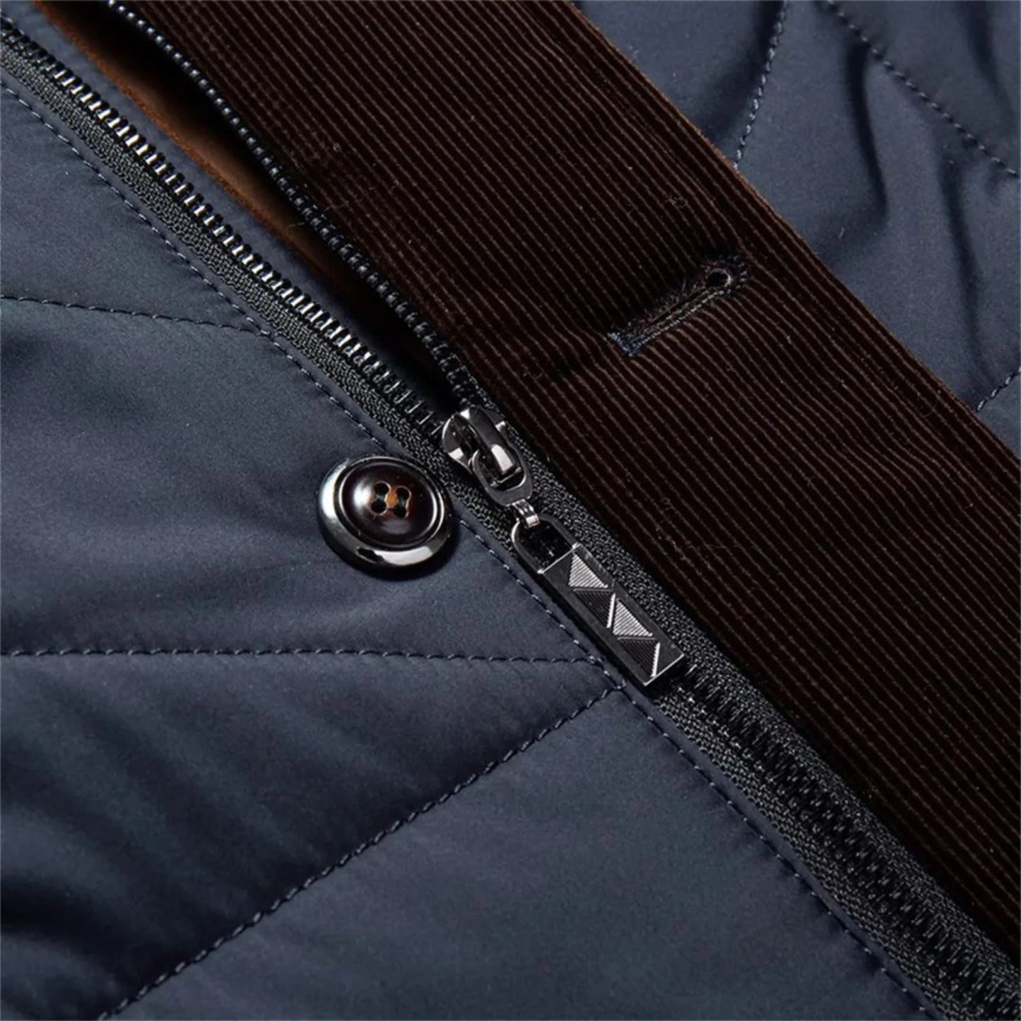 Quilted Stand Collar Winter Jacket | Revangiol