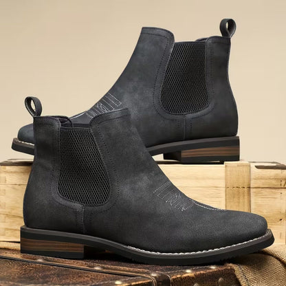 Minimalist Chelsea Dress Boots | Revangiol