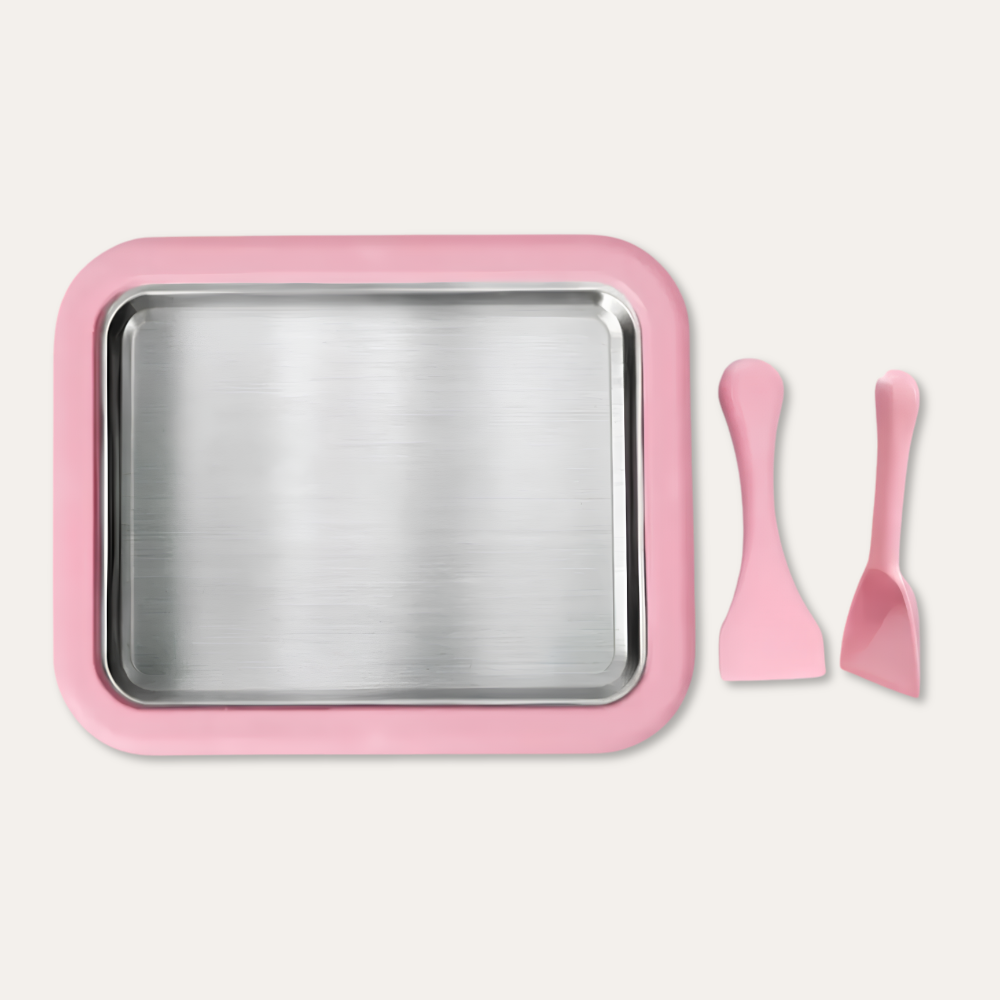 Compact Stainless Steel Ice Cream Roll Plate | Revangiol