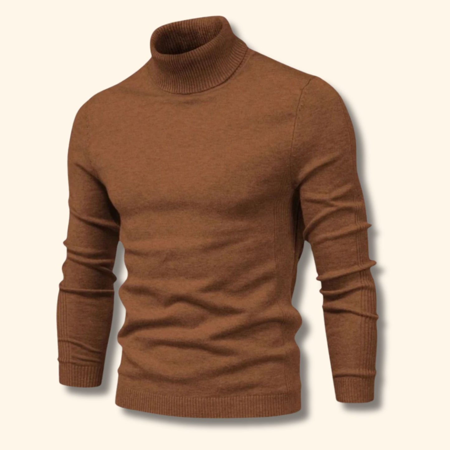 Premium Knit Turtleneck Sweater | Revangiol