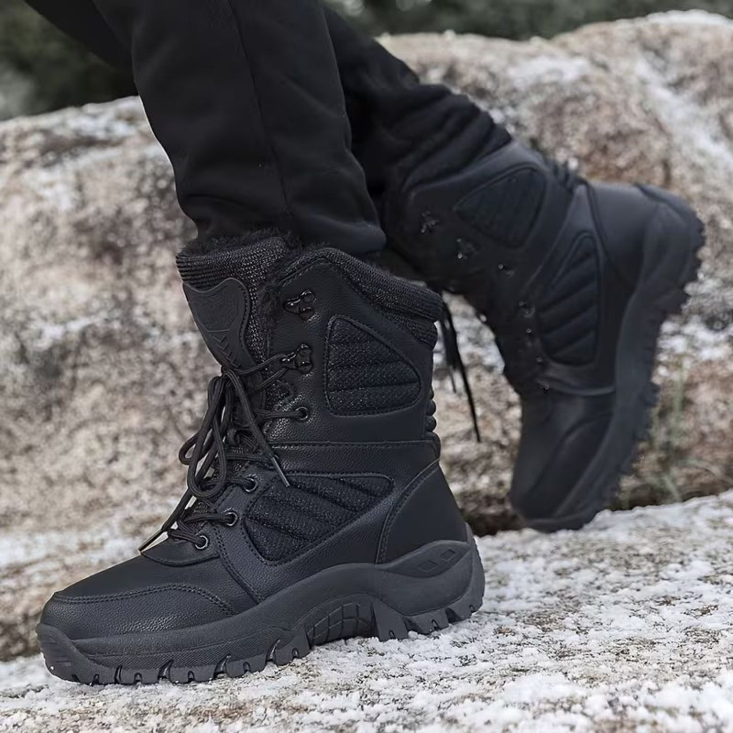Faux Fur Winter Snow Boots | Revangiol