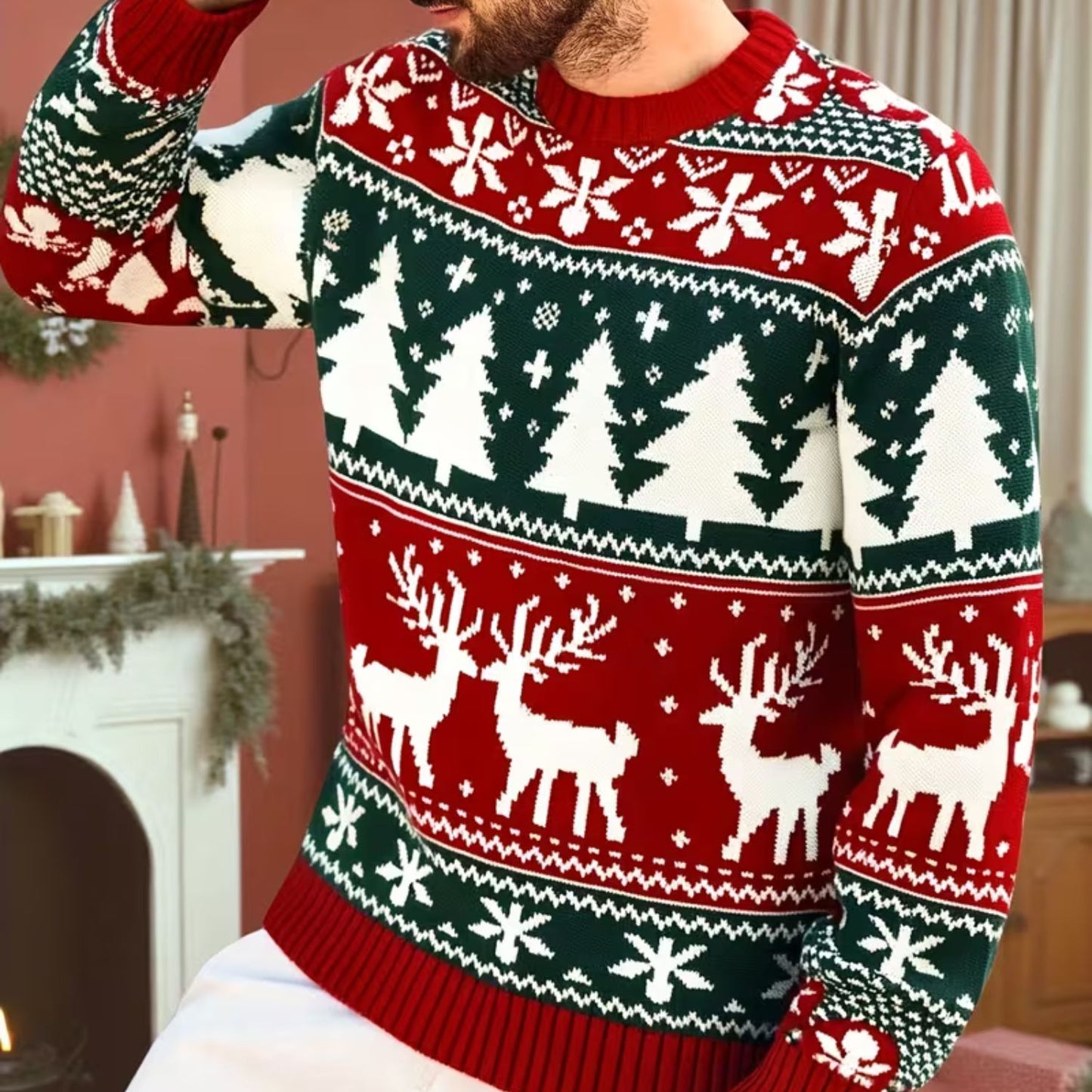 Reindeer Christmas Sweater | Revangiol
