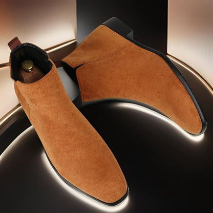 Square Toe Chelsea Boots | Revangiol