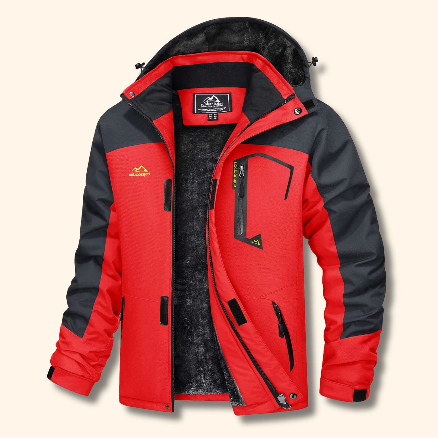 Waterproof Hooded Ski Jacket | Revangiol