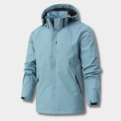 Adjustable Hood Shell Waterproof Jacket | Revangiol