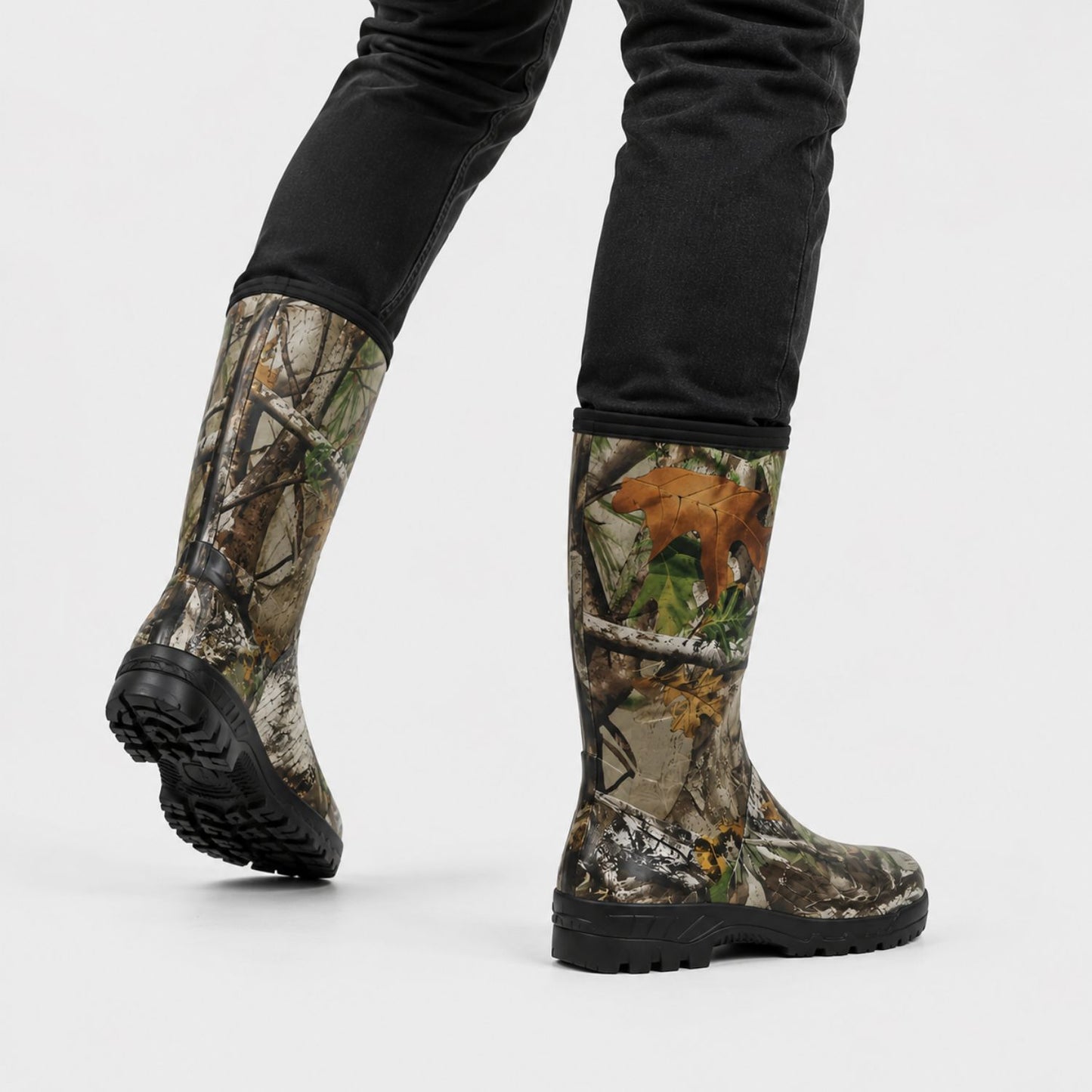 Camouflage Rubber Hunting Boots | Revangiol