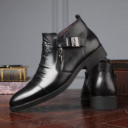 Embossed Chelsea Dress Boots | Revangiol