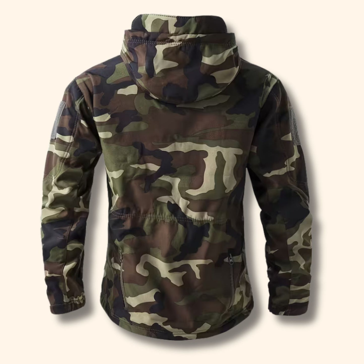 Camouflage Hooded Ski Jacket | Revangiol