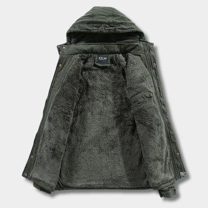 Hooded Utility Winter Jacket | Revangiol