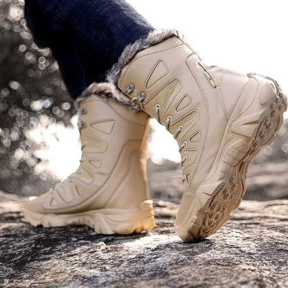 Waterproof Fur-Lined Snow Boots | Revangiol