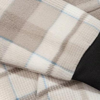 Sherpa Lined Flannel Shirt Jacket | Revangiol