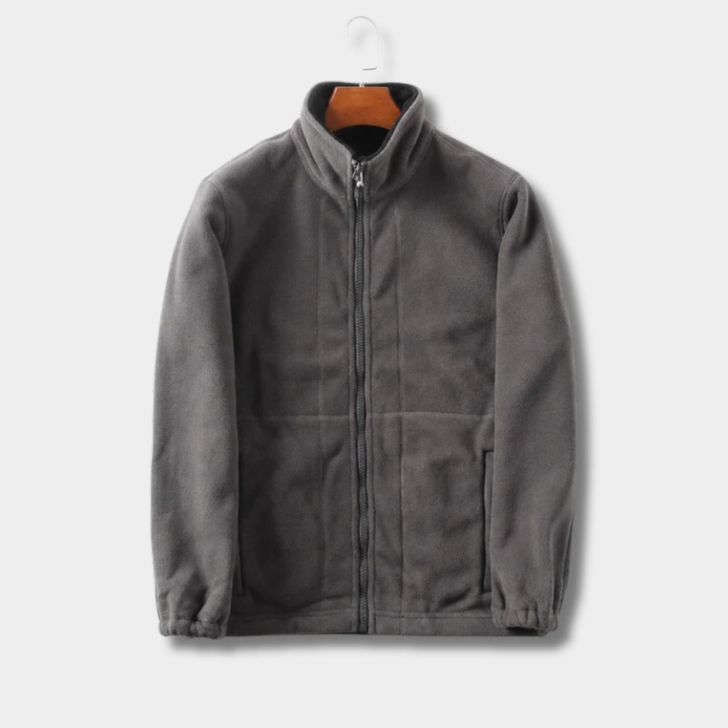 Stand Collar Casual Fleece Jacket | Revangiol