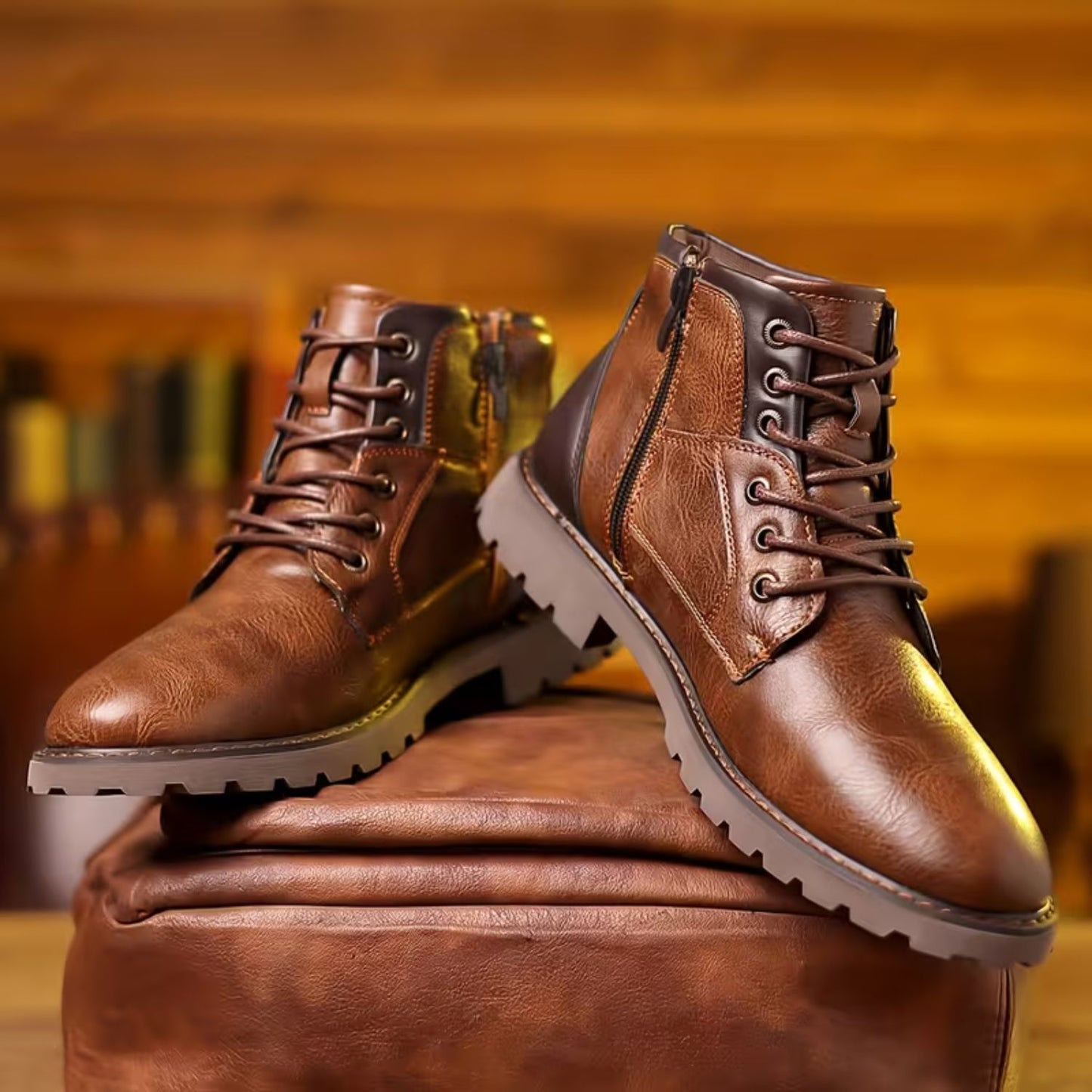 Heritage Side Zip Dress Boots | Revangiol