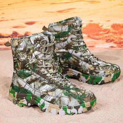 Insulated Camo Hunting Boots | Revangiol