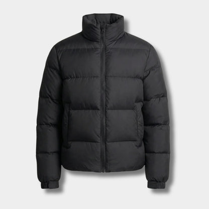 High Collar Puffer Jacket | Revangiol