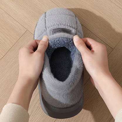 Plush Padded Winter Slippers | Revangiol