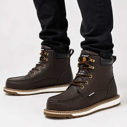 Waterproof Steel Toe Work Boots | Revangiol