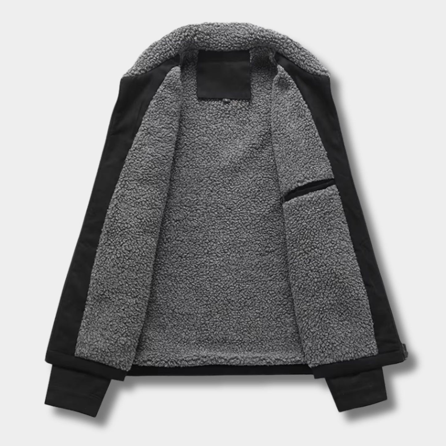 Sherpa Lined Aviator Winter Jacket | Revangiol