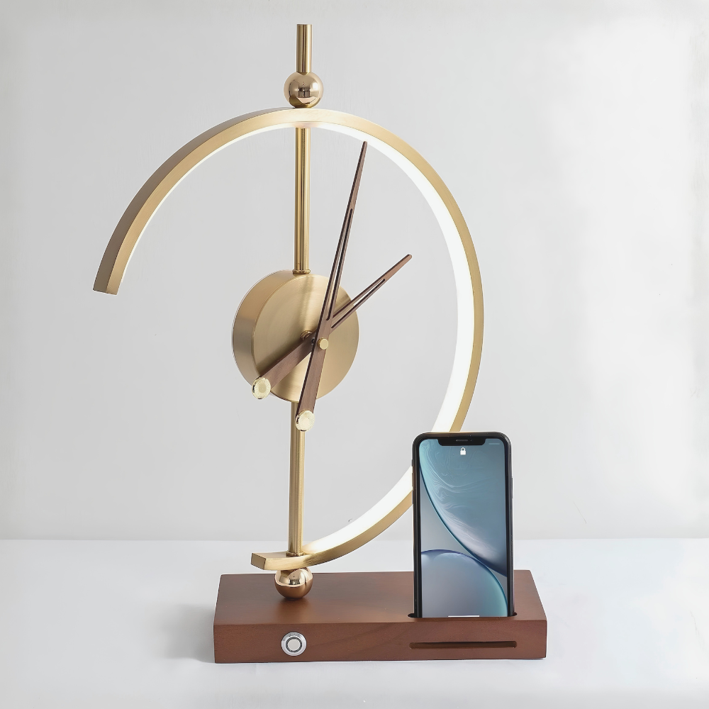 Wireless Charging Lamp Clock  | Revangiol