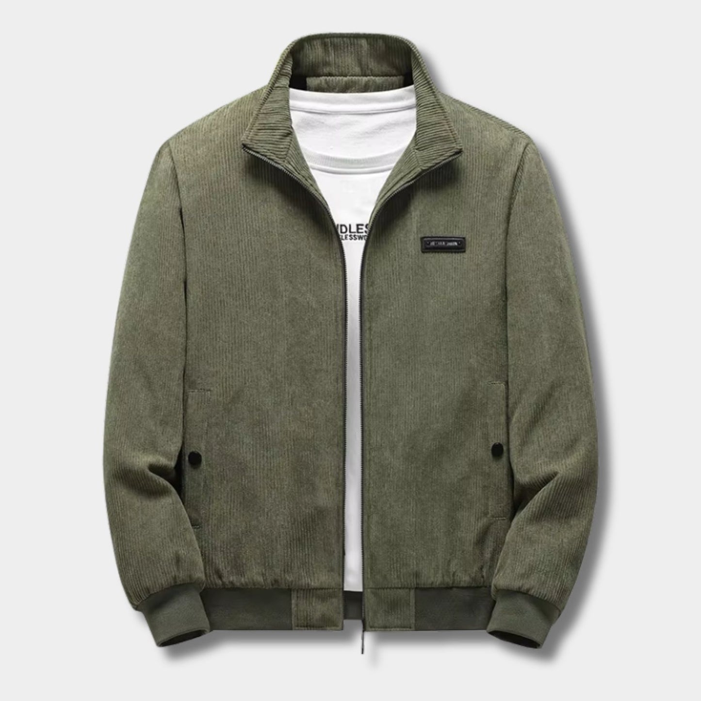 Corduroy Sherpa Fleece Jacket | Revangiol