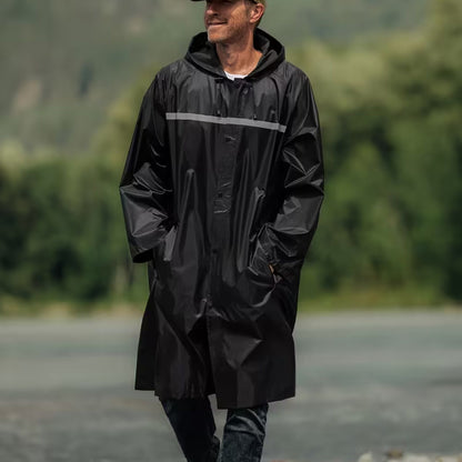 Reflective Packable Rain Coat | Revangiol