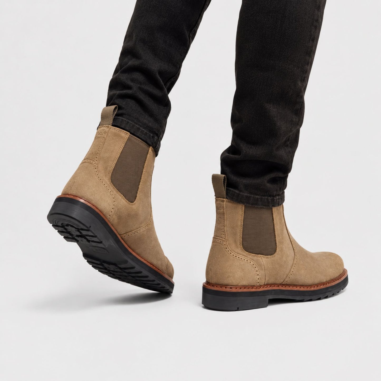 Heritage Suede Chelsea Boots | Revangiol