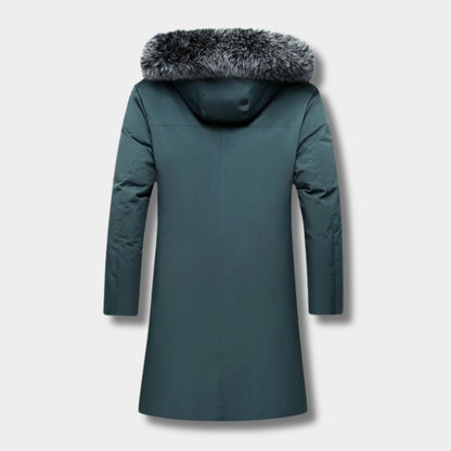 Faux Fur Hooded Thermal Ski Coat | Revangiol