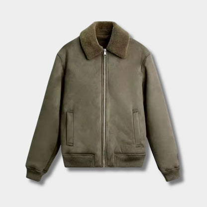 Sherpa Collar Winter Jacket | Revangiol