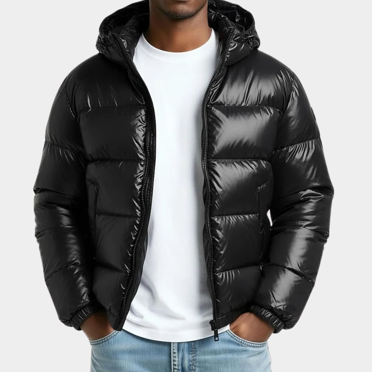 Quilted Hooded Puffer Jacket | Revangiol