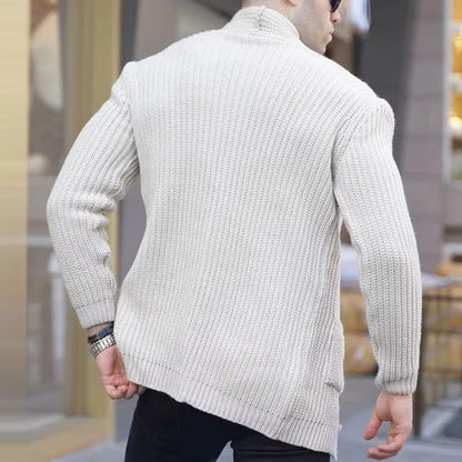 Shawl Collar Knit Cardigan | Revangiol