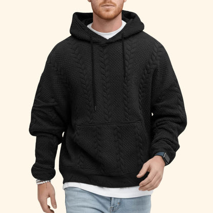 Cable Knit Hoodie | Revangiol